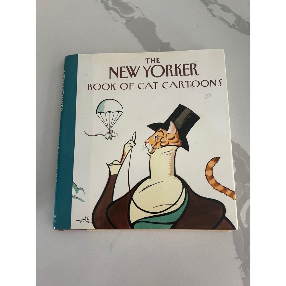The New Yorker Book of Cat Cartoons Hardcover 1990 Alfred A Knopf 0394587952